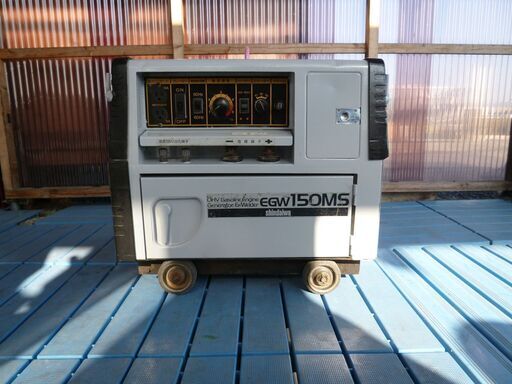 新ダイワ　エンジンウェルダー/EGW-150MS・中古品・稼働品（説明お読みください）