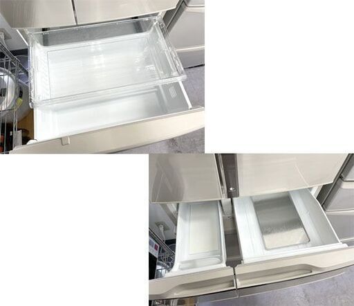 Panasonic 6ドア冷蔵庫 501L 2013年製 自動製氷難あり NR-F507T