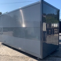 No.668 アルミバン 2ｔ ロング 車  アルミ 箱 バイク 倉庫 トラック コンテナ 米 保管庫 物置 DIY