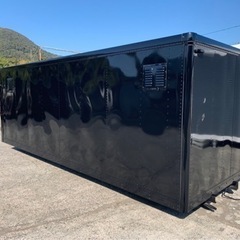 No.669 アルミバン 2ｔ ロング 車 アルミ 箱 バイク 倉庫 トラック コンテナ 米 保管庫 物置 DIY