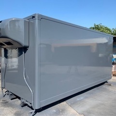 No.671 保冷バン 3ｔ 車  アルミ 箱 バイク 倉庫 トラック コンテナ 米 保管庫 物置 DIY