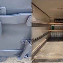 No.671 保冷バン 3ｔ 車  アルミ 箱 バイク 倉庫 トラック コンテナ 米 保管庫 物置 DIY