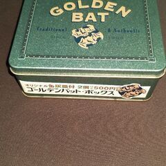 【お取引中】昭和レトロ　ゴールデンバット・ボックス　オリジナル缶