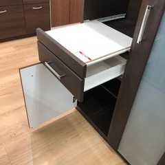 ニトリ キッチンカウンター ダークブラウン【トレファク上福岡】