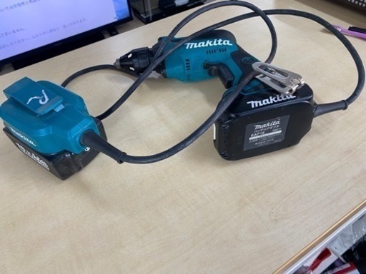 makita マキタ　充電式スクリュー　ドライバ　FS453D　　バッテリーアダプタ及びバッテリー付き（18V 6.0AH）リサイクルショップ宮崎屋佐土原店R4.11.9