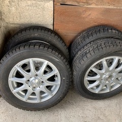 バリ山VRX 155/65R13 4本アルミセット