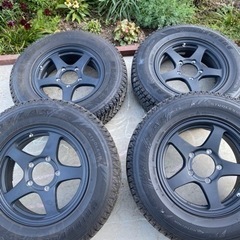 ジムニー　ホイール　スタッドレスタイヤ　