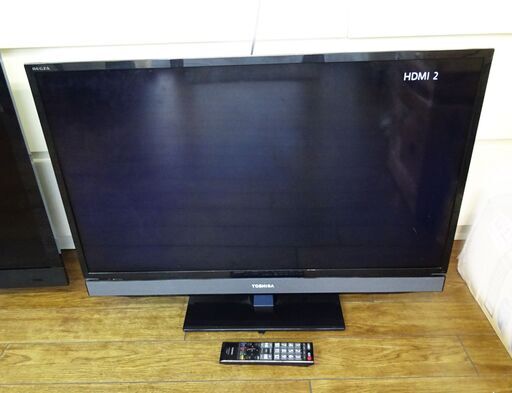 ★ TOSHIBA 東芝 液晶テレビ 3255 サイズ32V  2011 動作確認済 リモコン他付 ★