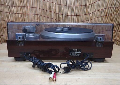 DENON DP-57M レコードプレーヤー ウエイト3個付き ターンテーブル