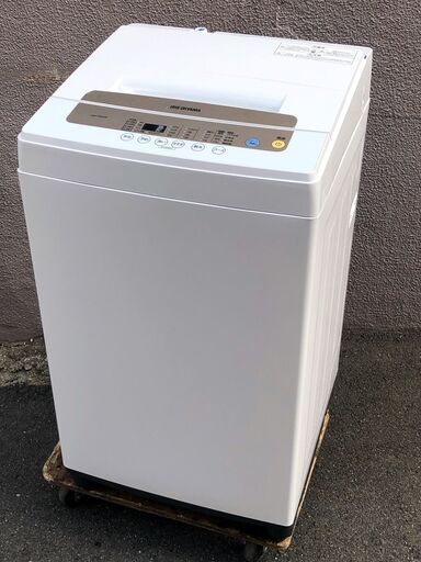 ⑰【税込み】アイリスオーヤマ 5kg 全自動洗濯機 IAW-T502EN 2020年製【PayPay使えます】