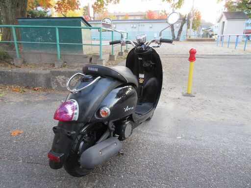 ビーノ FI 4スト 距離1万km未満 バッテリー新品 ブラック Gロック付き