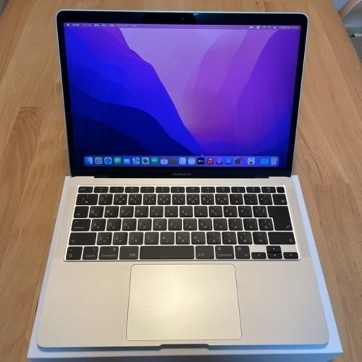 美品】M1・MacBookAir・シルバー-