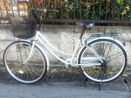 ★美品‼お届け可！★ 26インチ 自転車 『SUNTRUST』シルバー