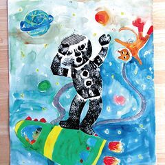 【新年度生徒募集中】年中４歳から小６までの絵画造形教室 - 絵画