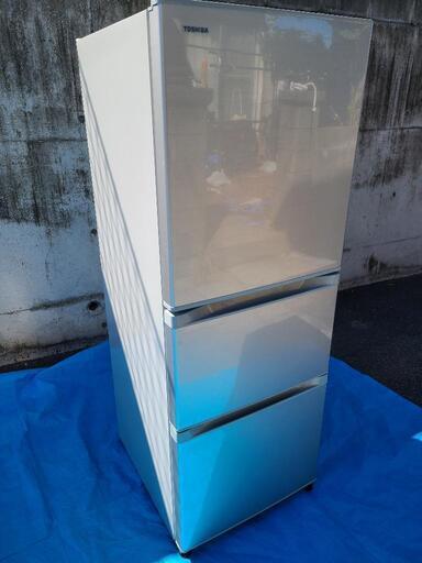 東芝 TOSHIBA ノンフロン冷凍冷蔵庫 製氷機付 2014 福岡取り来る歓迎