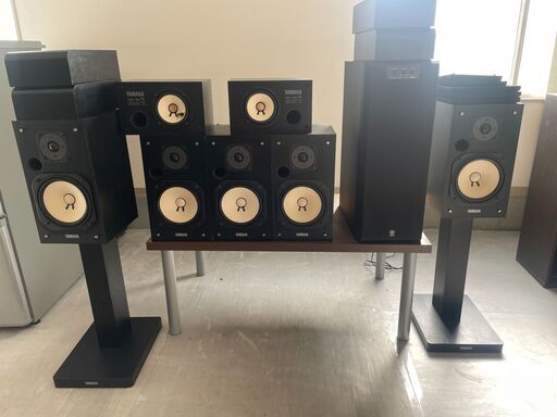 YAMAHA Speaker System 7.1ch Black YST-SW160　サブウーファーNS-3MX　NS-10T 現状品