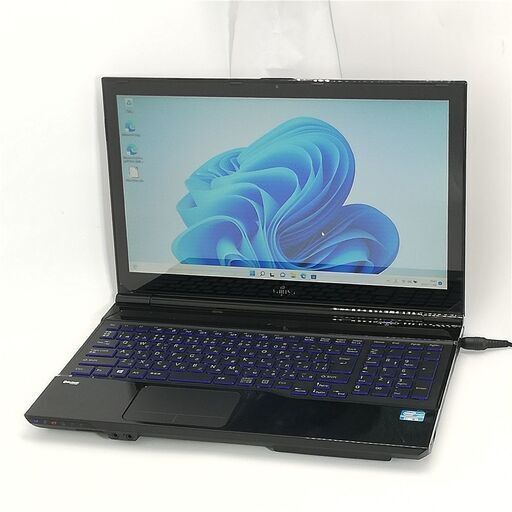 保証付 新品SSD タッチパネル 15.6型 ノートパソコン 富士通 AH56/K 美