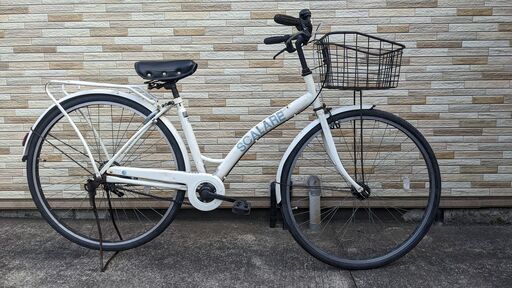 中古自転車 変速無 27インチ （ライト無し） 軽整備済み 安い 防犯登録 町田市 麻生区 神奈川 027ky