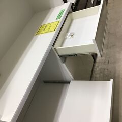 ①大川家具 土井インテリヤ キッチンボード 食器棚 キッチン収納