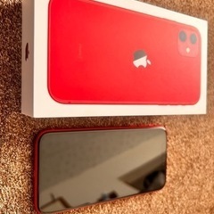 iPhone 11 (PRODUCT)RED 64 GB au ...