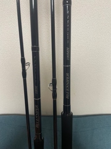 ヤマガブランクス ブルースナイパー 100m 100mh 2本セット