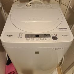 洗濯機 5.5kg 2018年製