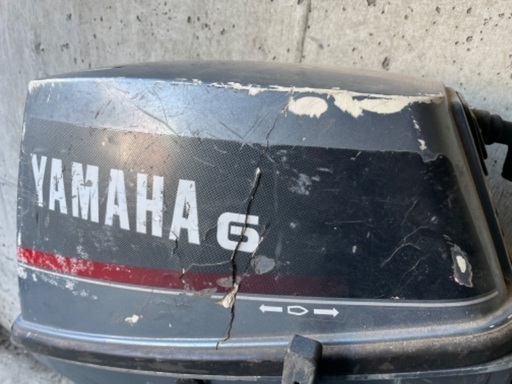 【中古】札幌 直接引取限定 船外機 ヤマハ YAMAHA 6馬力 小型船舶用 6H6-S 2スト 【札TB01】 中古】札幌 直接引取限定 船外機 ヤマハ YAMAHA 6馬力 小型船舶用 6H6-