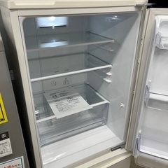 J1824 ☆6ヶ月保証付☆ 2ドア冷蔵庫 AQUA アクア AQR-BK18H 184L