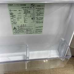 J1824 ☆6ヶ月保証付☆ 2ドア冷蔵庫 AQUA アクア AQR-BK18H 184L
