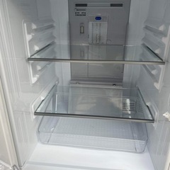 🌸オシャレ強化ガラスドア　シャープ１３７L🌸大阪市内配達設置無料🉐