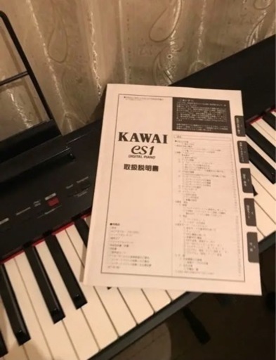 鍵盤楽器、ピアノ Kawai es-1