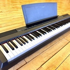 YAMAHA P-105 電子ピアノ ブラック キーボード
