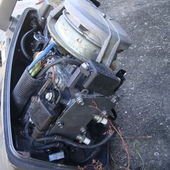 YAMAHA船外機 8馬力 型式6G1-L リコイルロープ引けます ジャンク扱い