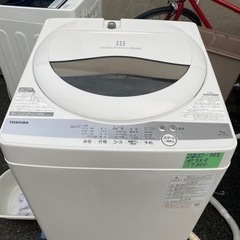 洗濯機　Toshiba 5KG 2020年 AW-5G9-W