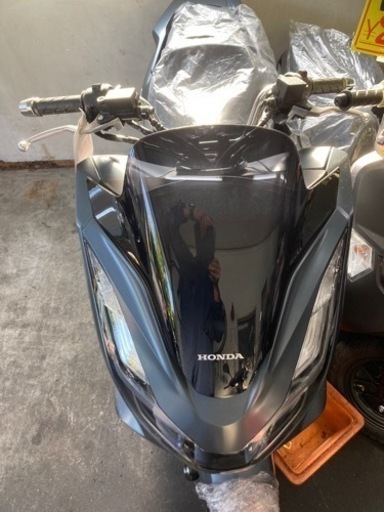 PCX125】新車 マッドグレーメタリック 最新現行モデル 若林自転車 膳所