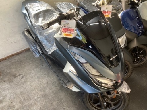 PCX125】新車 マッドグレーメタリック 最新現行モデル 若林自転車 膳所