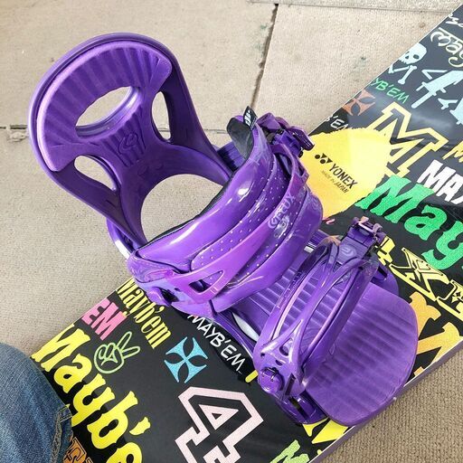 YONEX スノーボード 4xp　dc　バインディング付 YONEX スノーボード 4xp dc バインディング付 4XP | BOARDS