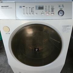 【ネット決済】シャープ ドラム式洗濯機ES-V540
