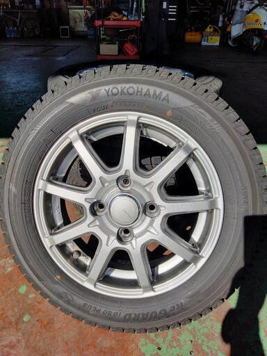 ☆すぐ履ける☆155/65R13 YOKOHAMA iG50 19年製☆13インチ ホイール 