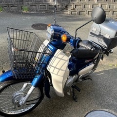 【ネット決済】ホンダ Honda カブ 50cc ネイビー ブルー