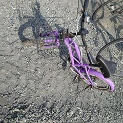 子供用1台　紫　自転車