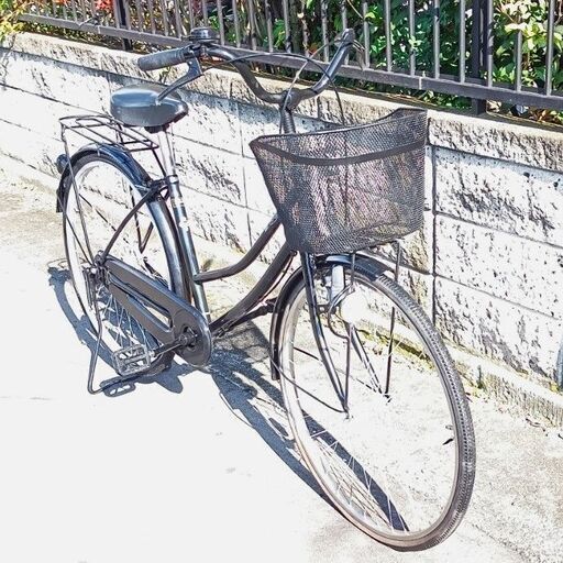 ★太った猫⁉いいえ黒ヒョウです‼( ｀ー´)ノ美品！ お届け可！★ 26インチ 自転車 『FAT CAT』