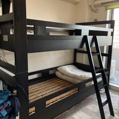 ロータイプ2段ベッド(2016年ニトリ購入)