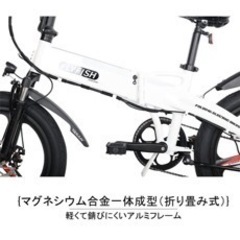 FLYFISHフル電動自転車アクセル付き電動アシスト自転車フル電動