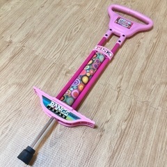 【受付終了】子供用 バランスホッピング おもちゃ ピンク色 子ど...