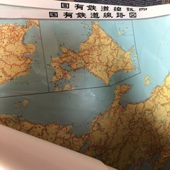 日本国有鉄道　路線図　ポスター