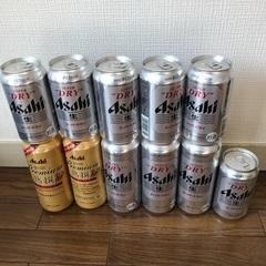 お酒 ビール アサヒ スーパードライ プレミアム熟撰 計11缶　