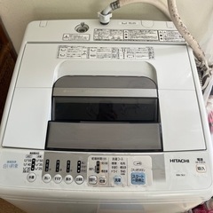 【お譲り先決まりました】HITACHI 白い約束　洗濯機