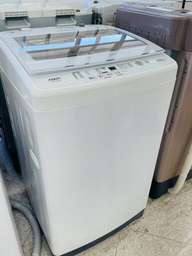AQUA(アクア) 9kg洗濯機 ⭐定価￥66,440⭐ 2021年 AQW-GV90H アリエール・ボールドと共同開発!!