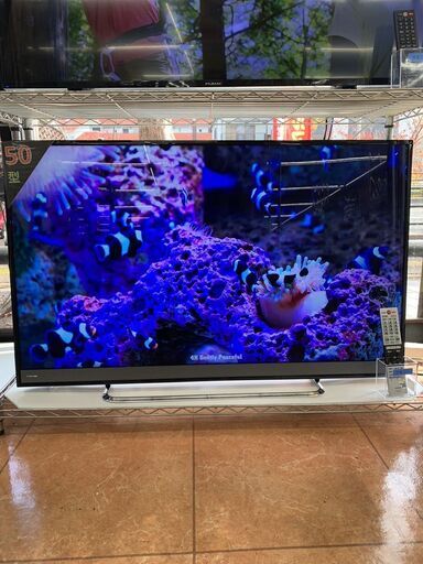 TOSHIBA 4K対応50型液晶テレビ東芝 50M510Xネット動画対応5588